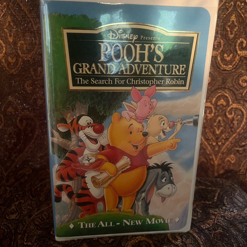 Vintage Disney Pooh's Grand Adventure VHS